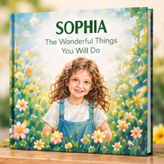The Wonderful Things You Will Do storybook cover
